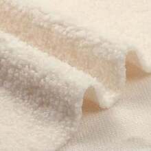 Sherpa Fleece Fabric Thermal Lined Material DIY Sewing Crafts Materials For Coat Sweatershirt, Blanket, Hat, Doll Sewing Craft Material For Super Soft & Cozy Fuzzy Blanket