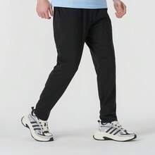 Adidas Men's Autumn 2026 New Training Sweatpants, Fitness Casual Basic Minimalist Small Logo Comfortable Long Pants JY8568 - Black - View 5