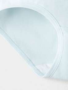 Balabala Paquete de 3 bragas triangulares de algodón para niñas, cómodas y sin pellizcos - tono rojo-amarillo - Ver 5