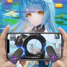 Ultra-Thin Breathable 24-Hour Durable Finger Sleeve For Mobile Gaming: Sweat-Proof, Non-Slip, High Sensitivity Touchscreen Finger Gloves, Suitable For Gamers - Purple - View 7