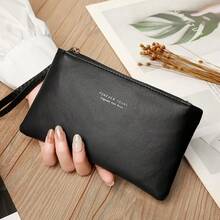 长款钱包 手提包 腕包 卡包 女士钱包 挂绳钱包 零钱包 复古礼物 女士趣味礼物 教师礼物 - 彩色 - 查看 2