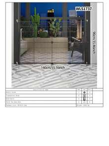 Pet Gate Fence Isolation Door Barrier Dog Fence Blocking Board Anti-Dog Indoor Dog Barrier Stair Railing Teddy Fence - Multicolor - View 17
