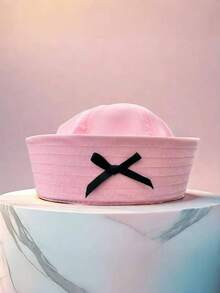 1 Set Assorted Polyester Sailor Cap, Yacht Captain Hat, Party Hat, Cosplay Costume, Nautical Accessories, Men's Hat, Men's Summer Hat, Hat, Women's Hat, Women's Clothing, Women's Hat, Men's Accessories, Pirate Hat, Sun Hat, Beach Hat, Women's Beach Hat, Women's Sun Hat, Summer, Adult Party, Cruise Party, Nautical Theme, Bar, Nightclub, Carnival, Bachelor Party, Celebration, Beach