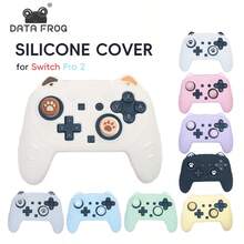 DATA FROG Switch 2 Pro Controller Silicone Cover NS2 Pro Cat Ear Gamepad Protective Case Cute Design - Shape - View 2