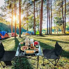 Mesa Plegable Camping, 95 * 55cm Plegable Playa De Portátil, Mesa De Camping Plegable Pequeña Adecuado para Exteriores, Playa, Picnic, Barbacoa, Pesca - 50 * 53 cm - Ver 11