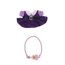 [Only Doll Clothes] 1st, 2nd, 3rd Generation Party Doll Outfit, Set, Celebrity Same Style Doll Clothes, Includes: 1 Dress + 1 Hat + 1 Guitar Pendant + 2 Shoes (Doll Not Included) - Multicolor - View 14