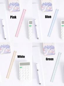 Righello in metallo alluminio Morandi, durevole, adatto per scuola, casa, ufficio, fai da te, strumenti di misurazione per artigianato, uso domestico e ufficio. Tavolozza dei colori Morandi, strumento di misurazione di precisione, durevole, perfetto per scuola, casa o ufficio. Ritorno a scuola