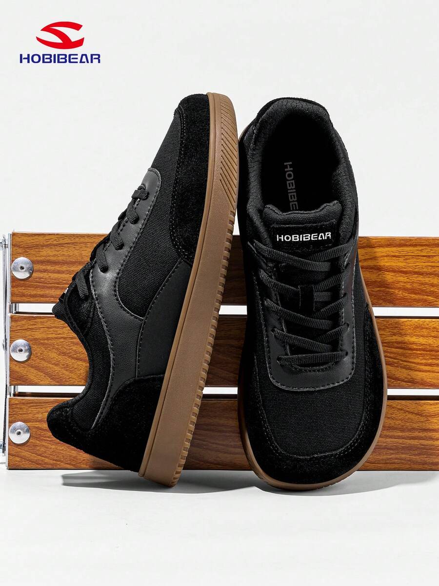 HOBIBEAR HOBIBEAR Unisex Barefoot Shoes, Wide & Comfortable, Soft Sports Shoes, Rubber Shoes, German Training Shoes, Teenage Shoes, Outdoor Hiking Shoes, Premium Suede Material Walking Shoes