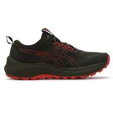 Asics TRABUCO TERRA 3 男士跑步鞋，缓震抓地支撑通勤鞋，舒适低帮越野跑徒步休闲鞋，1011C152-200 - 軍綠色/紅色 - 查看 1