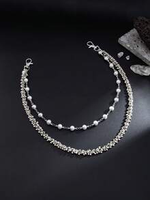 1pc Gothic Dark Spider Chain, Hiphop Pants Chain Accessory For Halloween