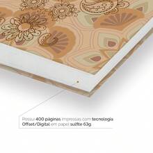 iscool 2025 Daily Planner Hard Cover Boho Mandala White - trắng - Xem 10