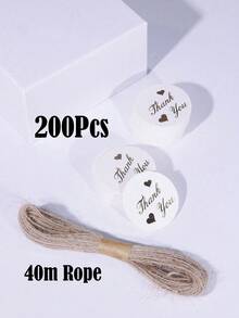 10-500 chiếc thẻ treo tròn có dây, nhãn cảm ơn dùng cho đồ thủ công DIY, thiệp chúc mừng, đám cưới, ngày Valentine, niêm phong quà tặng, sinh nhật, lễ kỷ niệm, trang trí nhà cửa, họp mặt gia đình, tiệc theo chủ đề, quà tặng nhỏ. - Nhiều màu - Xem 13