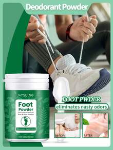 1 Box Of 100g Foot Cleaning Powder, Shoe Deodorizing Powder, Deodorant, Shoe Deodorizer, Remove Odor From Shoes, Keep Shoes Dry, Daily Shoe Care Cleaning Powder