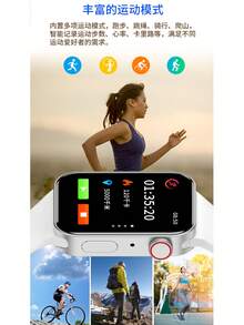 Smart Watch Fit 3 Pantalla Amoled Reloj Inteligente Con 3 Correas Sport Gym, Notifcaciones, llamadas, Desportes, Elegante Sofisticado, - Negro - Ver 5