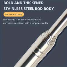 45inch Heavy Duty Telescopic Hammer For Home Inspection And Self-Defense - Stainless Steel Material, Adjustable Length, Comfortable Grip, Blue - 1件藍色 - 查看 7