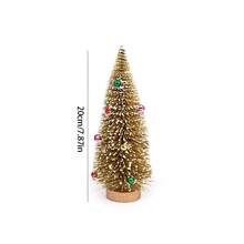1PC 10/15/20cm Mini Christmas Tree Wooden Home Table Top Decor For Christmas Party New Year Home Decoration Supply,Christmas - Multicolor - View 15