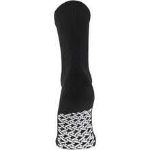 Men's Women Grip Socks Diabetic Loose Top Therapeutic  Non Skid Gripper Soft Cotton Full Cushioned Crew Socks - màu đen - Xem 4