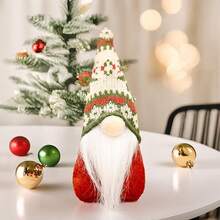 1 cái/5 cái Đồ trang trí Giáng sinh, Tượng ông già không mặt phong cách Bắc Âu, Mũ len hình người lùn rừng, Đồ trang trí để bàn, Đạo cụ trang trí bàn làm việc tại nhà, Đạo cụ sắp xếp không khí ngày lễ Giáng sinh, Phụ kiện trang phục tiệc theo chủ đề, Thích hợp để trang trí nhà cửa, Trang trí tiệc tùng, Trang trí trang trại. - Nhiều màu - Xem 11