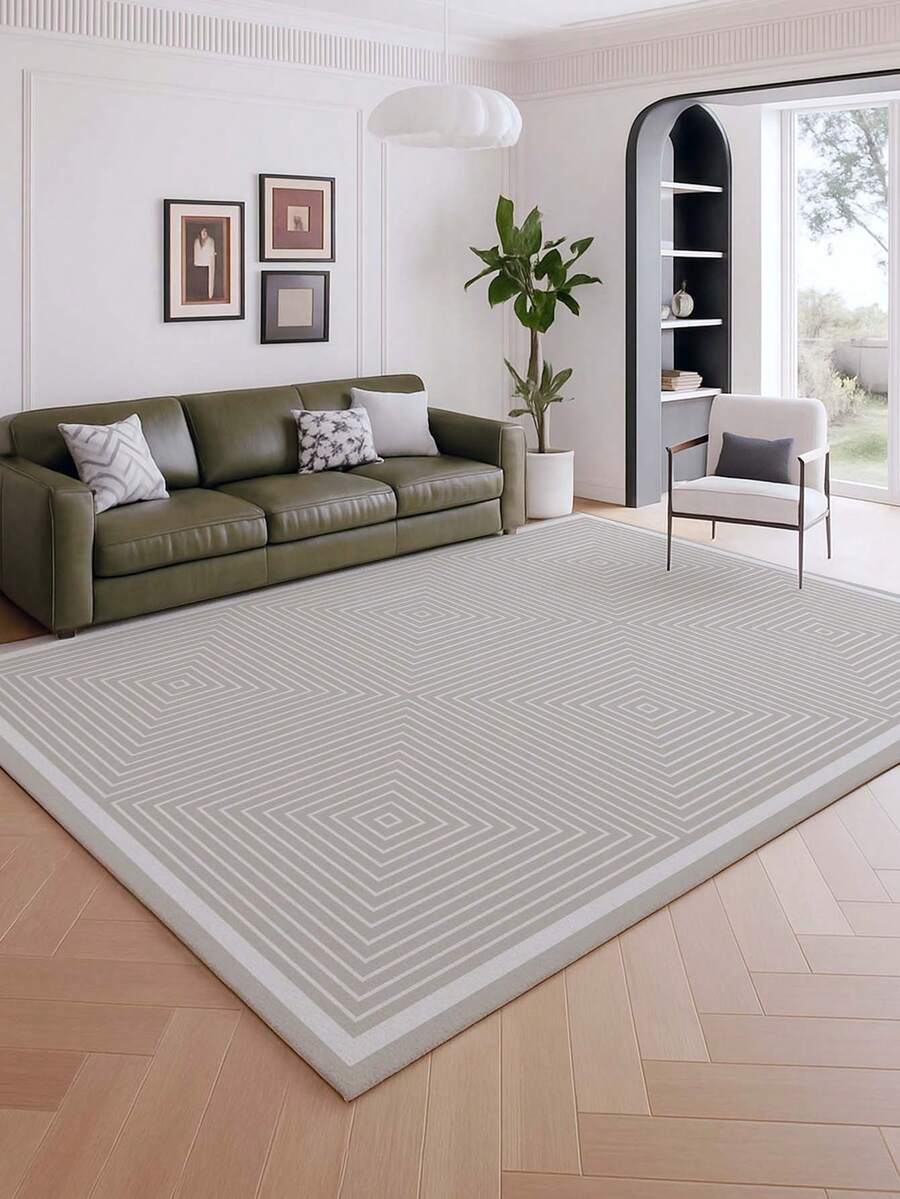 Elegant And Fashionable Indoor Decorative Carpet, New Pearl Velvet Material Indoor Carpet, Living Room Carpet, Sofa Carpet, Bedroom Carpet, Anti-Slip Bedside Rug, Dining Room & Kitchen Carpet, Office Chair Pad, Entrance Mat, Outdoor Picnic Mat, Outdoor Camping Blanket - Multicolor - View 1