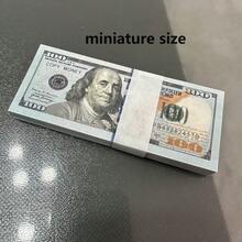 100/200/600pcs New $100 Bill Prop Money, Realistic Fake Paper Currency Toy Bills, Suitable For Christmas And Halloween Decorations, Not Real Money, Ideal For Kids Play - Multicolor - View 13