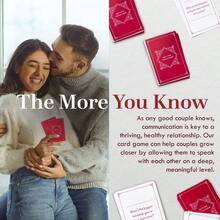 BETTER TOGETHER Couples Conversation Cards Game – 100 Romantic & Deep Questions For Date Night – Relationship Building Card Game For Him & Her – Anniversary, Bridal Shower, Valentine's Gift, Series