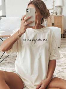 2026 New Loose Print Fashion Women'S-Shirt Couple-Shirt Valentine'S Day-Shirts Women - 白色 - 查看 1