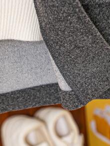 Young Boys' Casual Jacket, Comfortable For Daily Wear, Outdoor Activities, And School, Autumn/Winter - Grey - View 7