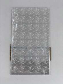 Transparent Decorated Bags 50 Units Sizes To Choose From - 白色星星 - 查看 2