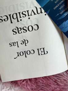 El color De Las Cosas Invisibles - Libro único - Ver 3