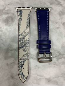 适用于 的男女通用时尚 PU 皮革表带，替换腕带兼容 45/49/38/40/41/42/44mm/46mm 尺寸的 表带，并兼容 系列 Ultra/SE/10/9/8/7/6/5/4/3/2/1。