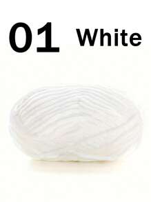 1/2 piezas de hilo de terciopelo suave, 50g/pieza, 60m/pieza, hilo grueso de punto a mano DIY, hilo Popsicle, hilo grueso de poliéster suave, adecuado para manualidades DIY, adecuado para tejer y ganchillo de bufandas, sombreros, zapatos, bolsos, cojines, muñecas, mantas, pantuflas, proyectos de ganchillo artesanal