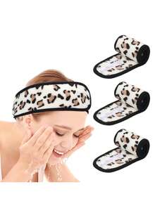 3Pcs Adjustable Women's Spa Facial Headband, Shower & Makeup Hair Tie Suitable For Washing Face, Soft Towel & Hair Styling Accessory Accessories,Skincare Headband,Beauty,Skin Care Products,Spa,Self Care,Skin Care Tools,Face Care,Esthetician Supplies,Skin,Face Wash,Facial - Multicolor - View 31