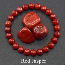 1pc Exquisite Natural Red Stone Beaded Simple Bracelet - Handmade, Adjustable, Unisex Design, Perfect For Men, Couples, Mother's Day, Thanksgiving, Anniversary, Birthday Gifts