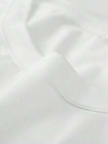 Camiseta Casual Ligera de Manga Corta para Hombre Shwiy, Estilo Vacacional de Verano, con Estampado de Frutas Cítricas, Diseño Minimalista de Los Ángeles, Ajustada, para Uso Diario en Primavera y Verano - Blanco - Ver 4