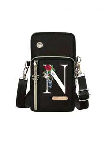 Bolso de teléfono para mujer, mini bolso bandolera, monedero vertical, brazalete deportivo/muñequera para correr, mini bolso bandolera casual para teléfono con orificio para auriculares, adecuado para damas de oficina elegantes, estudiantes universitarias, empresarios, viajeros, trabajadores de oficina, gran regalo para aniversario, parejas, cumpleaños, San Valentín, Navidad, Acción de Gracias, Día del Maestro - Multicolor - Ver 24