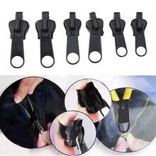 6/12pcs Zipper Instant Repair Kit, Universal Design, Multiple Sizes, Used For Zipper Replacement - 12pcs - View 6