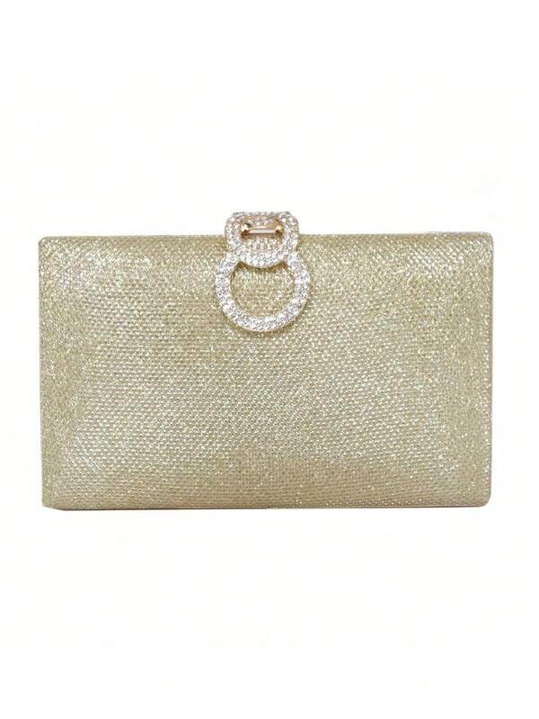 Crossborder Iridescent Minimalist Clutch Bag, Handmade Women's Evening Party Bag, Elegant Banquet Bag