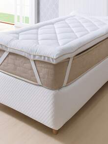 Soutextil Pillow Top Extra Soft Single Mattress Protector 1.90x0.90m - 白色 - 查看 2