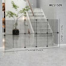 宠物门围栏，小型猫隔离门，狗栏，室内狗围栏，楼梯栏杆，阳台护栏