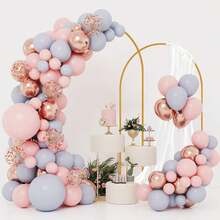 2 Pack Metal Arch Backdrop Stand(7.2FT/6FT), Decorative Balloon Arch Stand, Easy Assembly Gold Wedding Arch, Stable Backdrop Arch Stand For Wedding Ceremony, Birthday Party, Baby Shower - Vàng - Xem 6