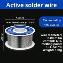高纯度低温焊锡丝，强力家用焊接无需电烙铁，不锈钢焊锡丝 - 銀色 - 查看 6