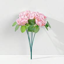 100 片闪闪发亮的金色装饰丝带花瓣 - 优质 DIY 花卉工艺用品 - 金边手工缎带丝绸花瓣套件半成品，非常适合 DIY 制作永恒玫瑰花束 - 金邊手工花瓣 - 查看 10
