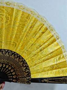 Hand Fans - Yellow - View 5