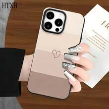 Funda para phone (1 unidad) con diseño estampado de amor que cambia de color gradualmente y orificios grandes. Compatible con phone 16 Pro Max, 16, 15 Pro, 14, 14 Plus/14 Pro Max, 13, 13 Pro, 12 Pro y 11/11 Pro. Regalos para cumpleaños y fiestas - Blanco - Ver 5