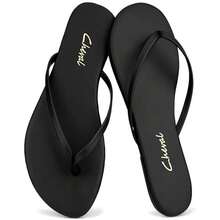 Haifago Sandals For Women,Flat Flip Flops Summer Outdoor Open Toe Slippers, New Woven Roman Style Sandals For Women,2026 Black Sandals - 黑色 - 查看 3