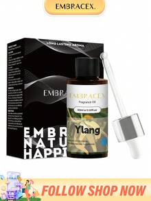 EMBRACEX. 60ml Ylang Ylang Essential Oil, Suitable For Diffusers, Ylang Ylang Essential Oil For Aromatherapy And Candle Making - Premium Fragrance Oil, Dropper Bottle - Ylang - View 3