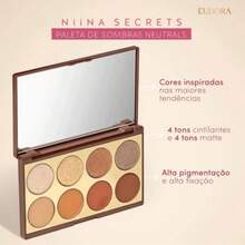 O Boticário Niina Secrets Neutrals Eyeshadow Palette 5.6g - - 02 Neutrals - 查看 2