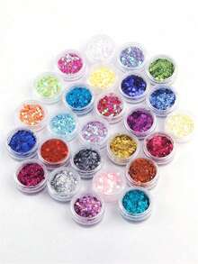 200pcs Mini Transparent Face Cream Jars With LIDS, 3/5g Empty Plastic Cosmetic Jars, Small And Convenient To Carry When Going Out, Transparent Sample Bottles, Eyeshadow Cream And Lipstick Jars, Essential Cosmetic Sample Jars For Travel, Empty Mini Bottles Suitable For Storing Various Small Items, Convenient To Carry, Suitable For Daily Use, Thanksgiving, Halloween, Christmas And Many Other Holiday Seasons - Clear - View 9