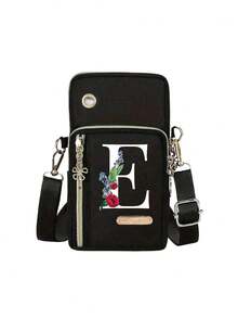 Bolso de teléfono para mujer, mini bolso bandolera, monedero vertical, brazalete deportivo/muñequera para correr, mini bolso bandolera casual para teléfono con orificio para auriculares, adecuado para damas de oficina elegantes, estudiantes universitarias, empresarios, viajeros, trabajadores de oficina, gran regalo para aniversario, parejas, cumpleaños, San Valentín, Navidad, Acción de Gracias, Día del Maestro - Multicolor - Ver 22