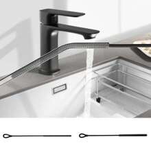 Cepillos de paja de silicona de 6mm y 9mm, pajitas reutilizables, cepillo de limpieza profunda, largo, cepillo para chupete para limpiar vidrio, 2 uds. JLQX - Rosa - Ver 4